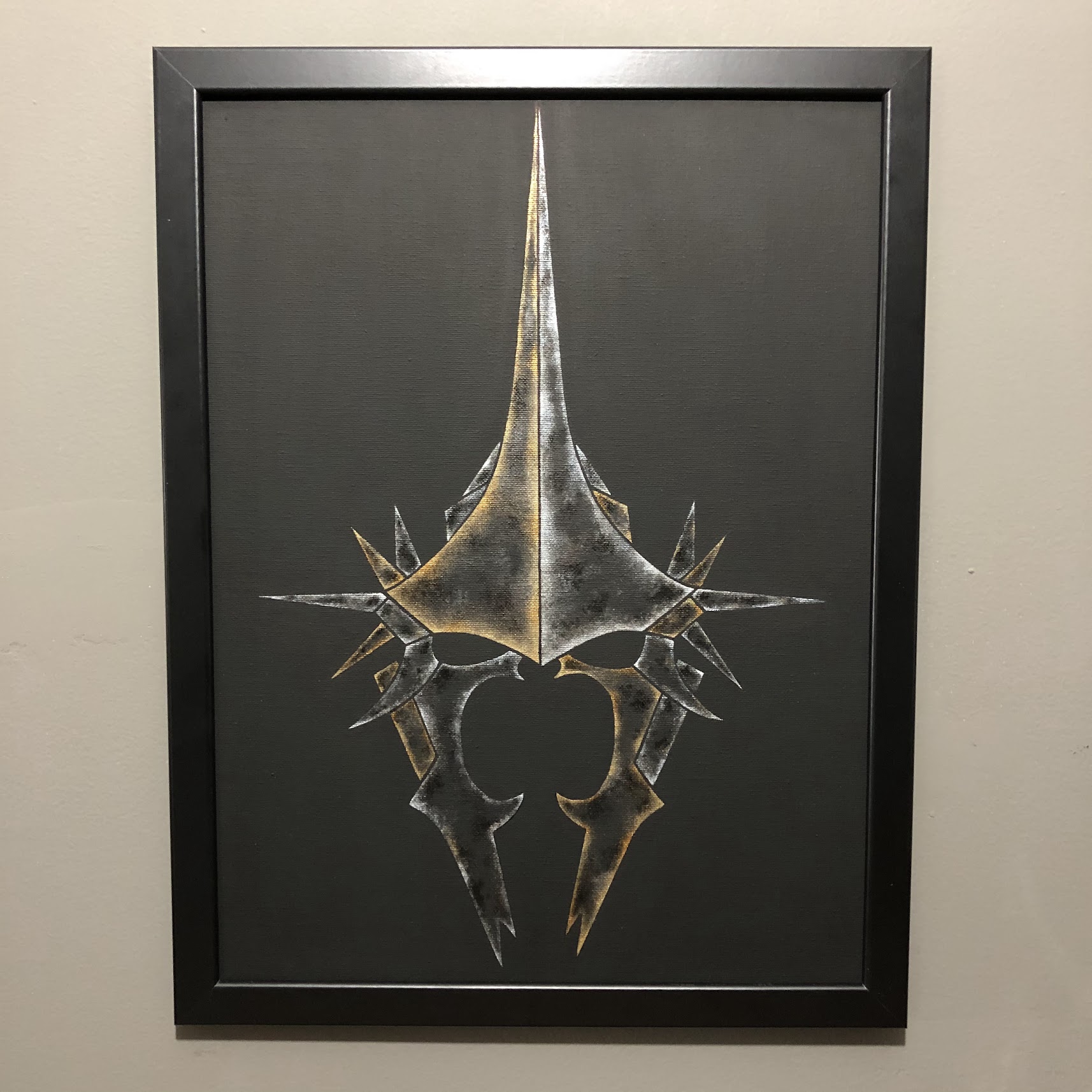 The Witch King — fierce dark fantasy portrait.